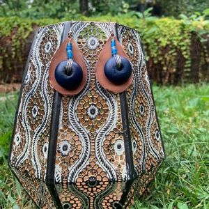 Handmade Leather Earrings